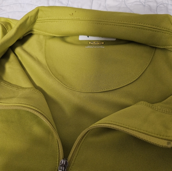 Greg Norman Play Dry Chartreuse Athletic Dress Women's Size Medium NWT - Picture 3 of 9